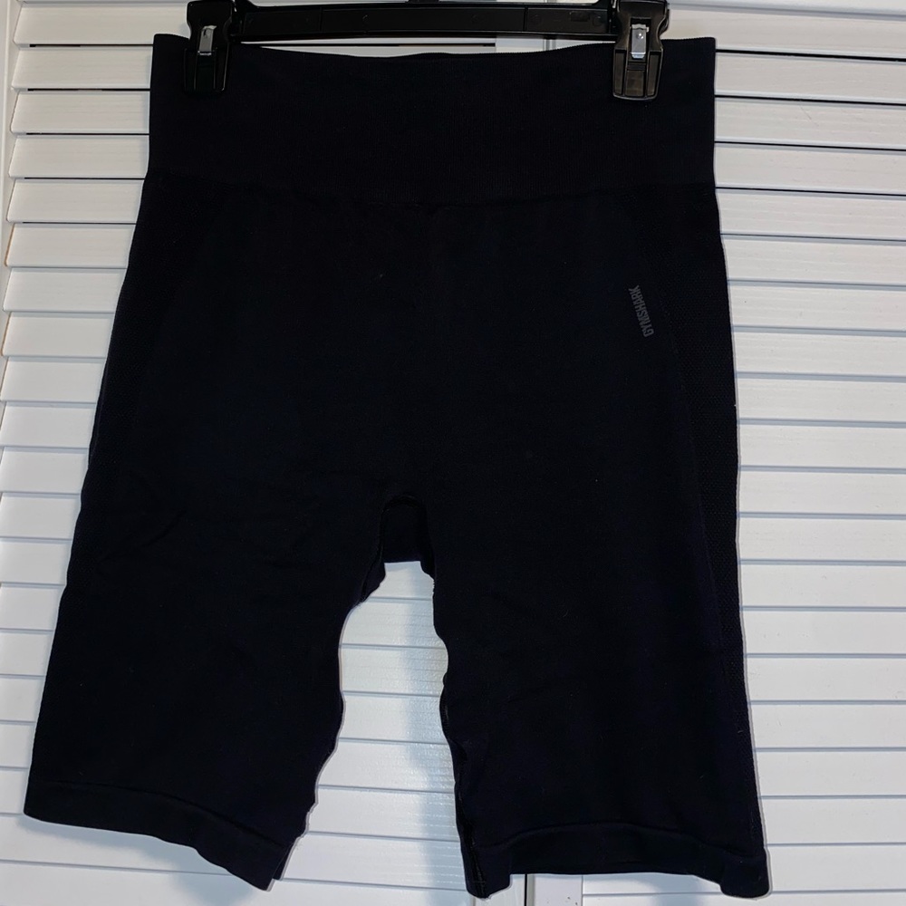 Gymshark Flex Cycling Shorts- Black- Large